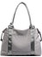 Forestfish Duffle Tote Bag Kadınlar Için Hafta Sonu Çantaları Seyahat Arabası Kılıfı, Gri (Yurt Dışından) 1
