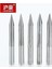 5564 Huhao 1 Pc 6mm 2 Flüt Düz Gravür Uçları Derin Kesici Ahşap Cnc Oyma V Tipi Uçları Oyma Tezgahları 50MM End Mill (Yurt Dışından) 4