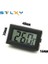 Sıcaklık Nem Mini Siyah Beyaz Dijital LCD Kapalı Uygun Sıcaklık Sensörü Nem Ölçer Termometre Higrometre Ölçer (Yurt Dışından) 3