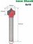 02 1 Adet 6mm Shank Freze Kesicisi Ahşap Oyma Ahşap Cnc Yuvarlak Uç Uçları Yuvarlak Nokta Kesme Ucu Çalkalayıcı Keskin Kesici Katı Karbür Araçları (Yurt Dışından) 5