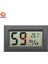 Siyah Mini Dijital LCD Sıcaklık Nem Test Cihazı Kapalı Oda Termometresi Higrometre Sıcaklık Sensörü Nem Ölçer (Yurt Dışından) 1
