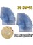50 Adet 10-50 Adet 3x Büyüteç Kart Büyüteç Büyüteç Lens Cep Kredi Kartı Boyutu Şeffaf Büyüteç 8.*5.5*0.04CM (Yurt Dışından) 1