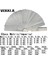 Beyaz Vekkla 32 Adet 0.02-1.0mm Bıçak Master Feeler Ölçer Paslanmaz Çelik Ölçme Aracı Pratik Bıçak Master Feeler Ölçer Aracı Seti (Yurt Dışından) 1