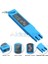 Mavi Tds Ec Metre Tds-3 Sıcaklık Test Cihazı Kalem 3 In1 Fonksiyonlu Iletkenlik Su Kalitesi Ölçüm Aracı Tdsec Test Cihazı 0-9990PPM (Yurt Dışından) 1