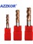 3.0mm (Sap 4mm) X50L 1 Adet Freze Kesicisi Alaşım Kaplama Tungsten Çelik Alet Cnc Işleme HRC55 Freze Azzkor Üst Freze Kesicisi Kiti Freze Tezgahları (Yurt Dışından) 2