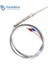 0.5m Tipi K Tipi K J PT100 Termokupl M8 50MM 100MM 150MM 200MM Sıkıştırma Yayı Probu Sıcaklık Sensörü ile 0.5m 1m 2m 3m Kablo Tel (Yurt Dışından) 2