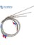 1m Tip K Vaneaims Termokupl M8 0.5m 1m 2m 3m Tip K J PT100 50MM 100MM 150MM 200MM Sıkıştırma Yayı Probu Sıcaklık Sensörü 0-400 ℃ (Yurt Dışından) 1