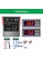 Dc 24V LED Dijital Sıcaklık Kontrol Cihazı STC-1000 Stc 1000 12V 24V 220V 10A Röle Termoregülatör Termostat Isıtıcı Dondurucu Buzdolabı (Yurt Dışından) 3