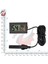 Tpm-10 Siyah 2 M Mini LCD Dijital Termometre Higrometre Termostat Kapalı Uygun Sıcaklık Sensörü Nem Ölçer Ölçer Aletleri Probu (Yurt Dışından) 5