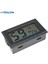 Hiçbir Tel Beyaz Mini Dijital LCD Kapalı Uygun Sıcaklık Sensörü Nem Ölçer Termometre Higrometre Ölçer 50 ~ 110 Derece (Yurt Dışından) 5