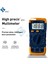 Sarı Mavi 1 Adet A830L LCD Dijital Multimetre Ac Dc Gerilim Diyot Frekans Multitester Akım Test Cihazı Buzzer Fonksiyonu ile Aydınlık Ekran (Yurt Dışından) 1