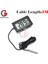 Fy-10 Siyah 5m C Tpm-10 Fy-10 2m 3m 5m LED Dijital Termometre Sıcaklık Sensörü Ölçer Dedektörü Test Cihazı 5V 12V Araba Kapalı Bebek Banyo Inkübatörü (Yurt Dışından) 1