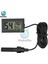 1.5m Kablo Mini LCD Dijital Termometre Higrometre Sıcaklık Kapalı Uygun Sıcaklık Sensörü Nem Ölçer Ölçer Aletleri Kablo (Yurt Dışından) 4