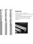 3.175X3.175X20X38L Xcan 2 Flüt Düz Uçlu Değirmen Karbür Cnc Router Gravür Ucu Freze Kesici Spiral Frezeler Ahşap 3.175 4 6 8 10 12MM Shank (Yurt Dışından) 3