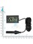 1 Metre Tel Mini LCD Dijital Termometre Higrometre Iç Mekan Sıcaklık Sensörü Nem Ölçer Ölçer Aletleri Buzdolabı Akvaryum Monitörü (Yurt Dışından) 5