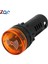 Ac 220V Kırmızı AD16-22SM Flaş LED Alarm Buzzer Gösterge Işığı Sinyal Lambası Flaş Dc 12V 24V Ac 110V 220V LED Işık Alarm Göstergesi Buzzer (Yurt Dışından) 3