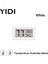T-Rh Beyaz Mini Dijital Squarethermo Higrometre Termometre Probu Test Cihazı Kapalı Sıcaklık Nem Ölçer Sensörü Enstrüman Ölçer Dedektörü (Yurt Dışından) 1