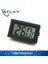 Termometre Mini Siyah Beyaz Dijital LCD Kapalı Uygun Sıcaklık Sensörü Nem Ölçer Termometre Higrometre Ölçer (Yurt Dışından) 1