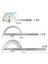 300MM 0-180 Derece 100MM 150MM 300MM Paslanmaz Çelik Iletki Gonyometre Açı Ölçer Cetvel Tamirciler Veya Inşaatçılar Için Genel Araç (Yurt Dışından) 2