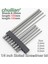 6.0mm-1 Adet UZUN-150MM 1 Adet 1/4 Inç Altıgen Düz Kafa Oluklu Uçlu Tornavida Uçları Elektrikli Tornavida Seti Uzun 100MM 150MM (Yurt Dışından) 1