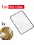 1 Adet A5 Tam Sayfa Büyük Levha Büyüteç Büyüteç Okuma Yardımı Lens Fresnel Ne Okuma Camı Lens Kitap Sayfası Büyütme X3 (Yurt Dışından) 1