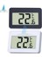 Beyaz TS-A95 Mini LCD Dijital Termometre Higrometre Su Geçirmez Elektronik Araba Termometre Buzdolabı Sıcaklık Monitör Test Cihazı (Yurt Dışından) 2