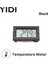 T Siyah Mini Dijital Squarethermo Higrometre Termometre Probu Test Cihazı Kapalı Sıcaklık Nem Ölçer Sensörü Enstrüman Ölçer Dedektörü (Yurt Dışından) 1