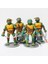 Taban Eklemleri Olan 4 Çeşit Teenage Mutant Ninja Turtles Hareketli Oyuncak Bebekler Film Versiyonu El Yapımı Modeller (Yurt Dışından) 1