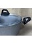 Ravelli Maxima Extra 22 cm Granit Tencere Gri 3