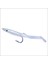 Adet/grup Balıkçılık Yemi Balık Yılan Balığı Yemi Beyaz Mavi Yumuşak Yemler Kancalı 8 cm 2.3g Küçük Balık Yılan Balığı Yapay Yem Pesca Leurre (Yurt Dışından) 1