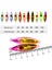 Tolu Slow Bee Slow Pitch Jig 30G 40G 60G 80G 100G 120G Shore Casting Jigging Kaşık Yem Glow Tuzlu Su Balıkçılığı Yemi Kancalı (Yurt Dışından) 3