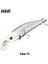 Kingdom Sinking Minnow Tuzlu Su Balıkçılığı Yemleri Crankbait Sert Yemler Iyi Aksiyon Wobblers Yapay Alabalık Yemi Deniz B (Yurt Dışından) 1