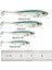 Dr.fish 5/6 Adet Balıkçılık Yumuşak Plastik Yemler Silikon Yem Kürek Kuyruklu Shad Solucan Yüzme Yemleri Tatlı Su B Alabalık 70MM 80MM 100MM (Yurt Dışından) 1