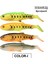 Spinpoler The Predator Yumuşak Yem Olta Yemi 6,5 cm 8,5 cm 10,5 cm 12 cm Köprü Kürek Kuyruk Açık Ağız Jig Kafası Wobbler Takımına Uygun (Yurt Dışından) 1
