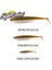 Yeni Supercontinent Shadteez T-Tail 50MM 70MM 100MM Pike Zander Predator Balıkçılık 3D Gözler Yumuşak Yem Balıkçılık Yemleri (Yurt Dışından) 3
