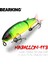 Bearking 11.3cm 13.7g Sıcak Balıkçılık Yemi Minnow Kaliteli Profesyonel Yem Yüzme Yemi Eklemli Yem Siyah Veya Beyaz Kanca ile Donatılmıştır (Yurt Dışından) 2