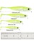 Dr.fish 5/6 Adet Balıkçılık Yumuşak Plastik Yemler Silikon Yem Kürek Kuyruklu Shad Solucan Yüzme Yemleri Tatlı Su B Alabalık 70MM 80MM 100MM (Yurt Dışından) 1