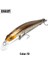 Kingdom Sinking Minnow Tuzlu Su Balıkçılığı Yemleri Crankbait Sert Yemler Iyi Aksiyon Wobblers Yapay Alabalık Yemi Deniz B (Yurt Dışından) 1