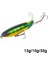 Whopper Plopper 13/15/35G Swimbait Sert Yem Vıb Jig Spin Yem Balıkçılık Döner Kuyruk Su Üstü Balıkçılık Takımı Turna Balığı Için Deniz Kaşığı (Yurt Dışından) 1