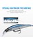 Kingdom Sinking Minnow Yem 60 80 95 105MM Titreşimli Sinking Jerkbati Swimbait Mıknatıs Transfer Uzun Atış Sert Balıkçılık Yemi (Yurt Dışından) 4
