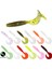 120 Adet Yeni Yumuşak Yem 4cm0.4g Balıkçılık Yemleri Plastik Silikon Solucan Moggot Grub Yemi Tuzlu Su Wobblers Sazan Yemi Pike Aracı (Yurt Dışından) 3