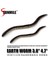 Sunmıle Yumuşak Balıkçılık Yemi 10CM 12.5cm Senko Solucan Neko Rig Yemleri Flick Shake Earth Worm Yapay Yem Silikon Shad Yemi B (Yurt Dışından) 2