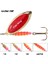 Fısh Kıng Spinner Yem Yemi 4.5g/7.0g/12.5g/17.4g/27.1g Kaşık Yemler Pike Metal Balıkçılık Yemi B Kancalı Sert Yem (Yurt Dışından) 1