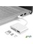Usb-C Çoklayıcı | Sd Kart + Microsd + Usb-A Portlu Çoklu Dönüştürücü | Type-C Otg Kart Okuyucu 2