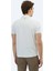 Beyaz Desenli Polo Yaka Pamuk Karışımlı T-Shirt 5