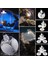 5 Led'li Güneş Enerjili Kamp Feneri 3 Mod Açılır Kapanır Kanatlı Asılabilir 5