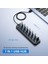 7 Port USB Hub Ayırıcı Çoklu 3.0 Adaptörü Anahtarlar ve Işıklarla Birkaç Güç (Yurt Dışından) 2
