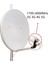 Mesh Çift Polarizasyon 5g Anten Besleme Boynuzu 1700-4200MHZ Wifi 3g 4g Parabolik Çanak Yansıtıcı 2x 32DBI Sadece (Yurt Dışından) 3
