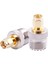 2x Sma Erkek - Uhf Dişi SO239 SO-239 Jumper Fiş Rf Adaptörü Bağlantısı -259 Altın (Yurt Dışından) 2