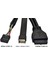 5.25 Inç Usb3.1 Gen2 Ön Panel USB Hub 2 Port Usb3.0+2 Usb2.0+1 Port Type-C ile Type-E Konnektör (Yurt Dışından) 3